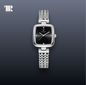 Stainless steel back case of POEDAGAR 768 Classic Square luxury women’s quartz watch
